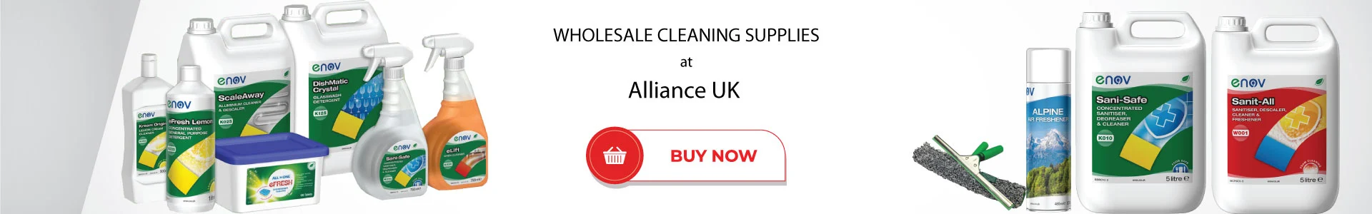 Wholesale Cleaning Supplies at Alliance UK