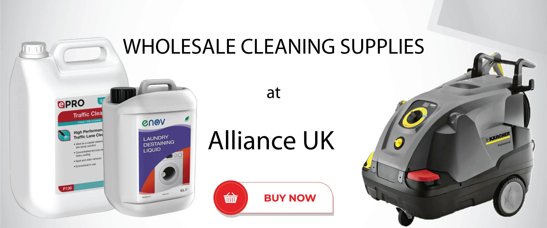 Wholesale Cleaning Supplies at Alliance UK